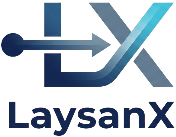 LaysanX footer logo